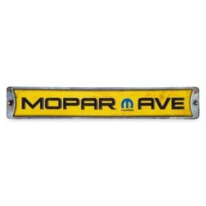 MOPAR AVE - Vintage Style Metal Sign - Chrysler/Dodge/Plymouth - New Sealed